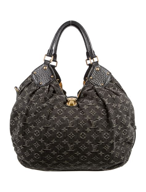 lv denim hobo bag|luxury designer hobo bags.